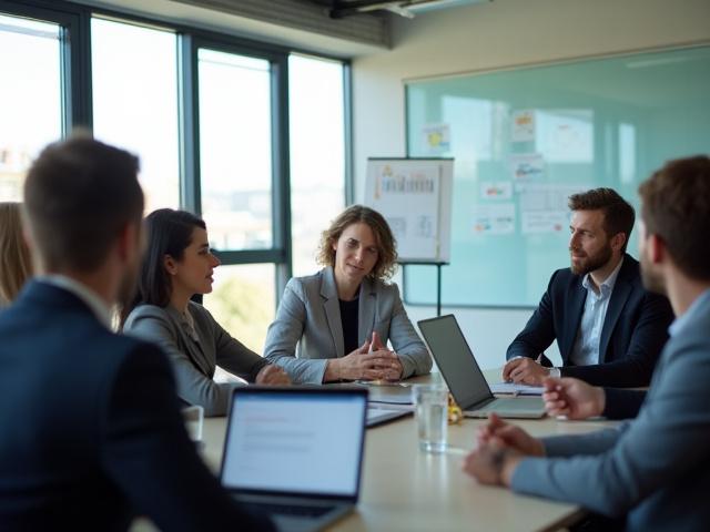 Kurogoma HRが選ばれる理由、ビジネスミーティングの様子